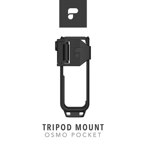 PolarPro Tripod Mount for DJI Osmo Pocket (Dual 1/4-20 mounts)