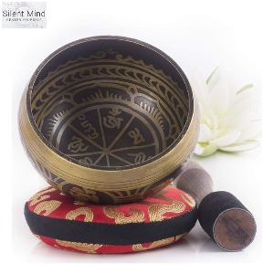 [공식수입원]사일런트 마인드 싱잉볼 명상 요가 치유 스트레스해소 Silent Mind Tibetan Singing Bowl Set