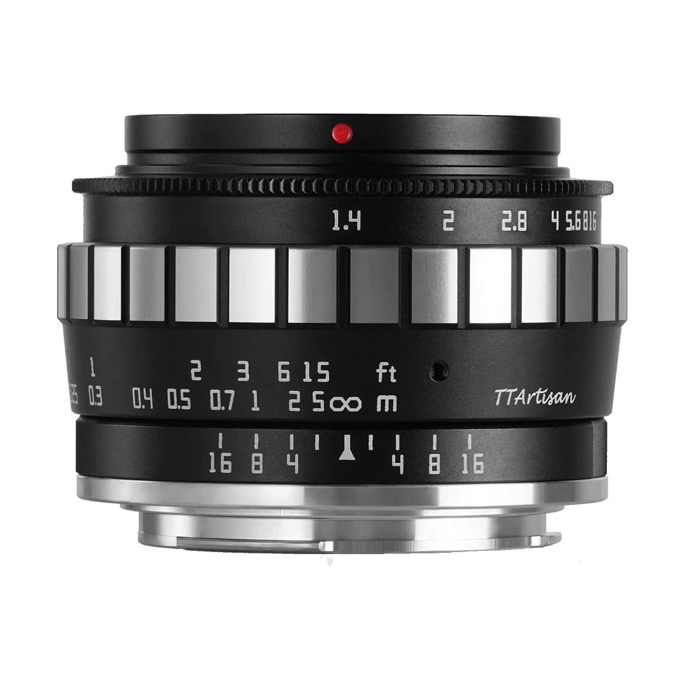 TTArtisan 23mm f/1.4 Lens for Nikon Z (Black &amp; Silver)